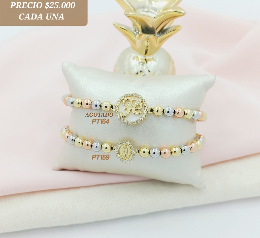 Pulseras Rodio